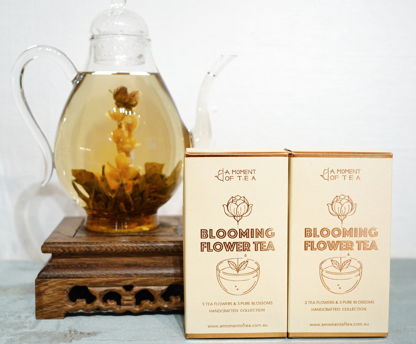 Blooming flower Gift Pack,Tea Gift