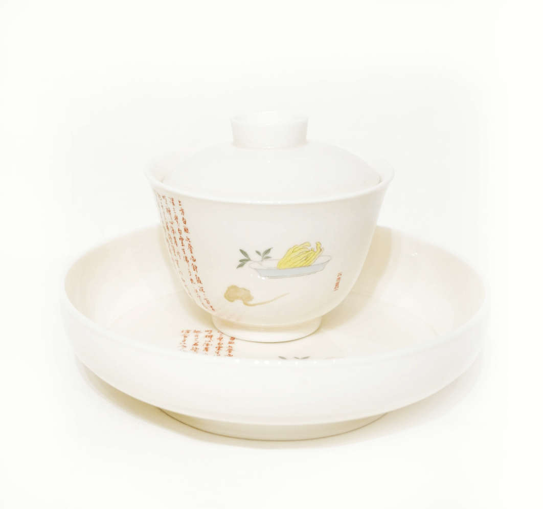 Foshou Set Glazed Gaiwan