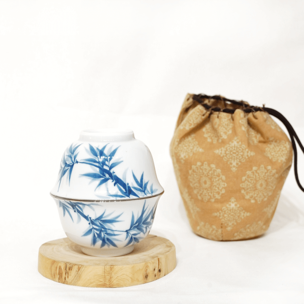 Tea for ONE, Hand Painted Gaiwan Set