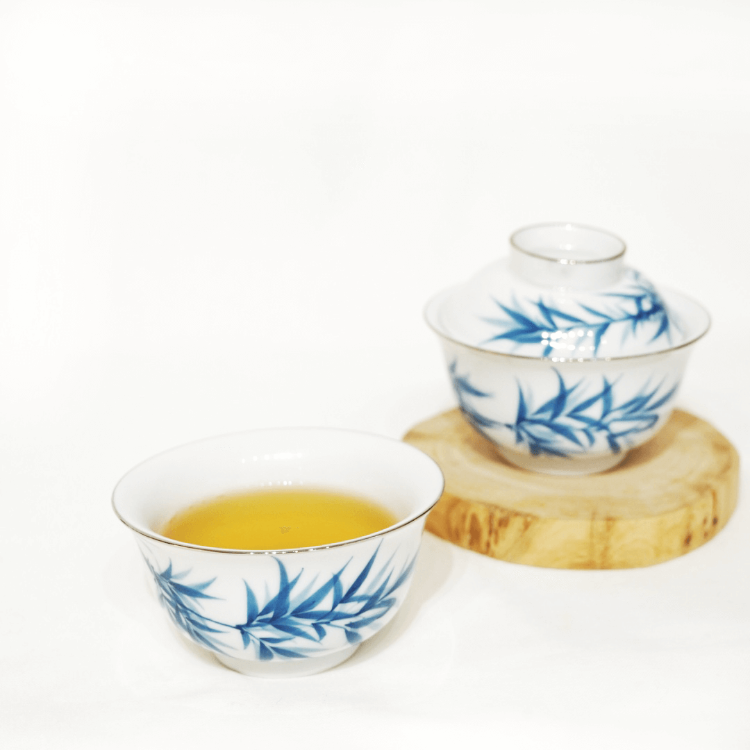 Tea for ONE, Hand Painted Gaiwan Set