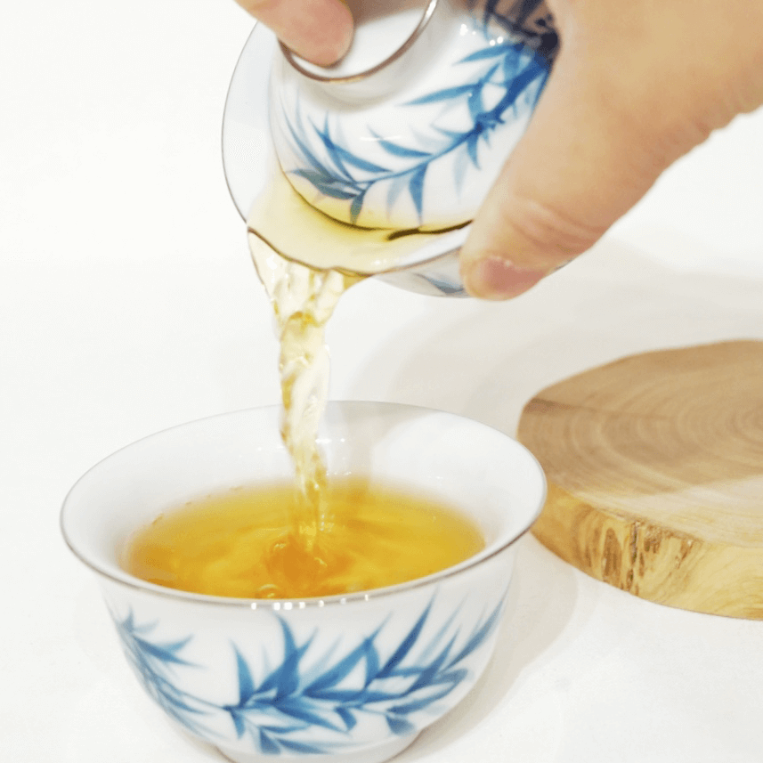 Tea for ONE, Hand Painted Gaiwan Set