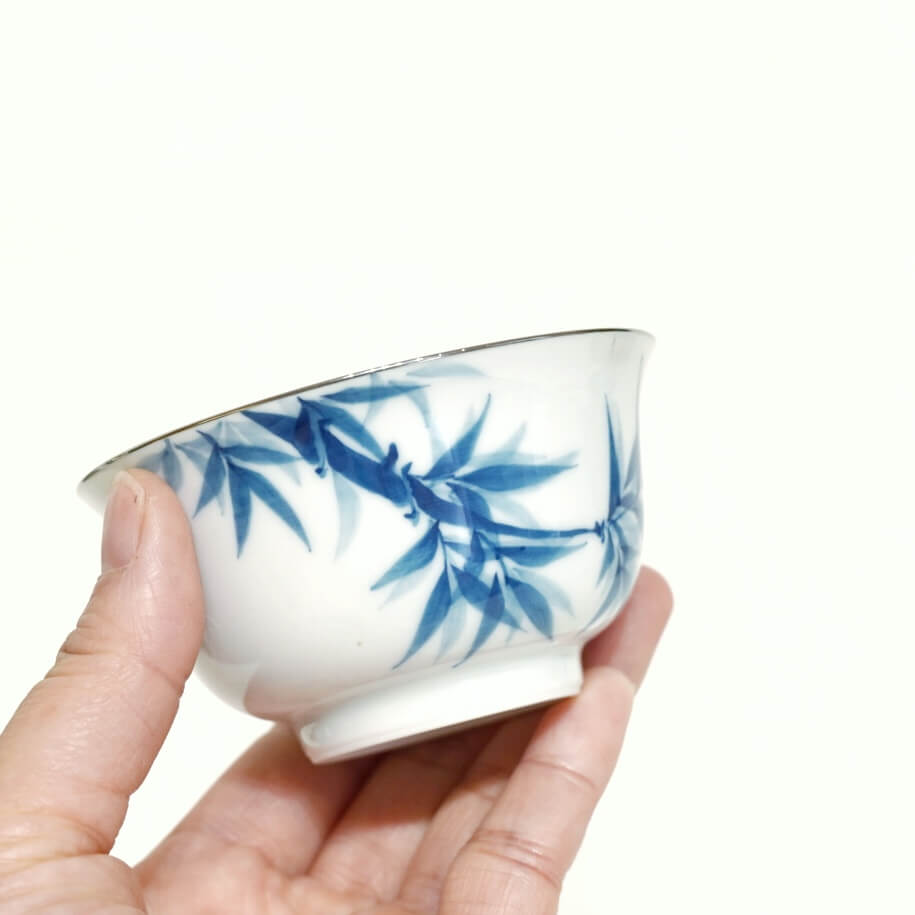 Tea for ONE, Hand Painted Gaiwan Set