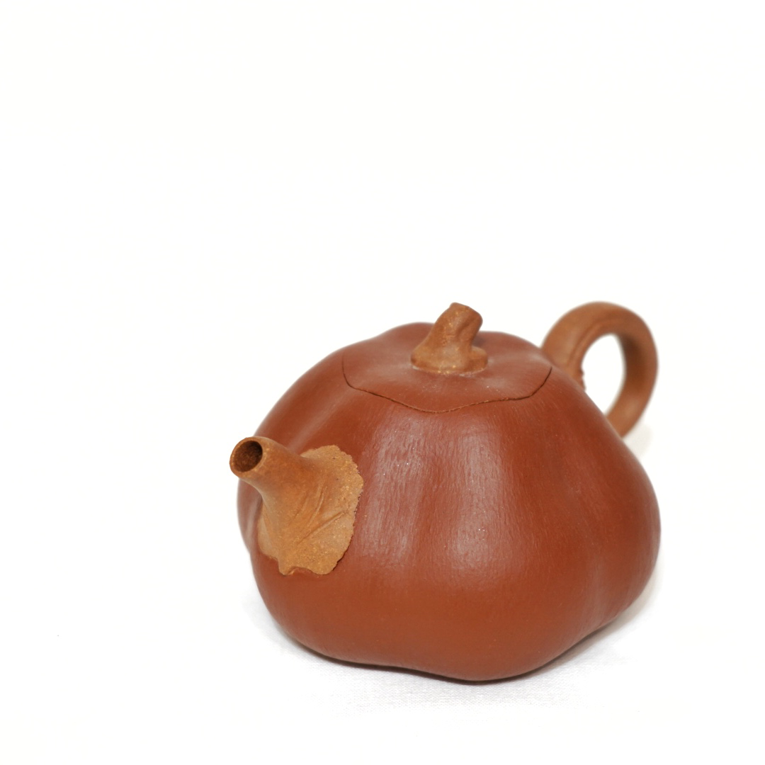 “The Pumpkin ” Handcraft Chinese Yixing Clay Teapot