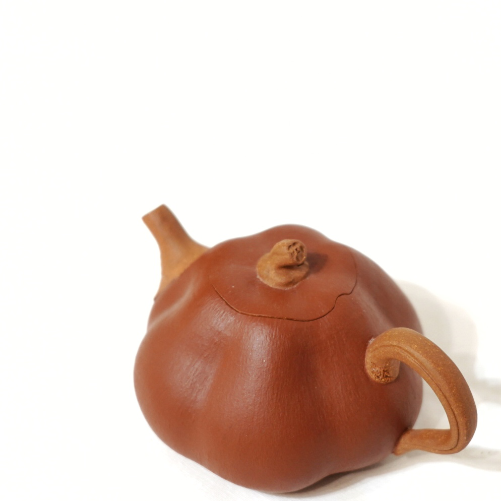 “The Pumpkin ” Handcraft Chinese Yixing Clay Teapot