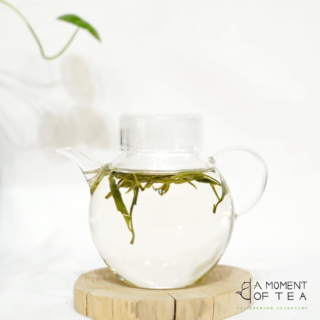 230ml-Glass Teapot with Cup Lid –A Perfect Teapot for One