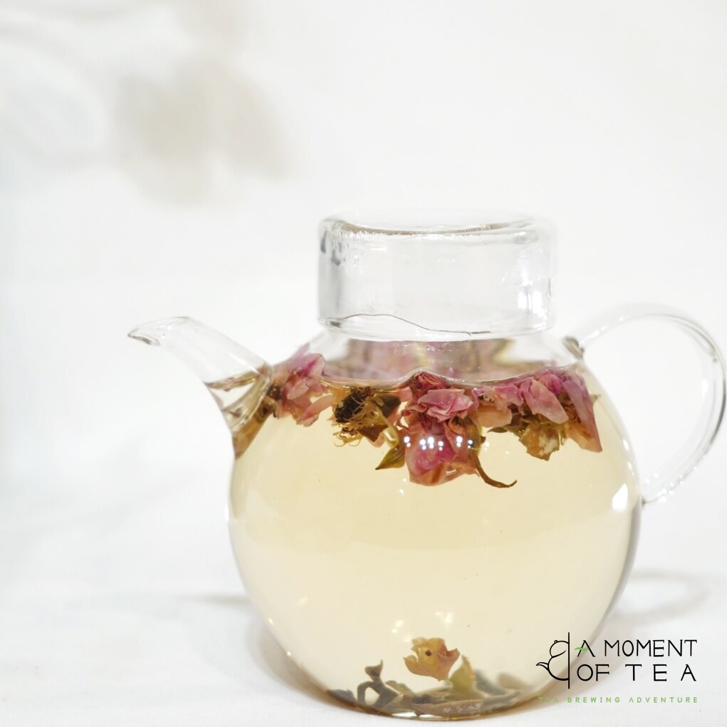 230ml-Glass Teapot with Cup Lid –A Perfect Teapot for One