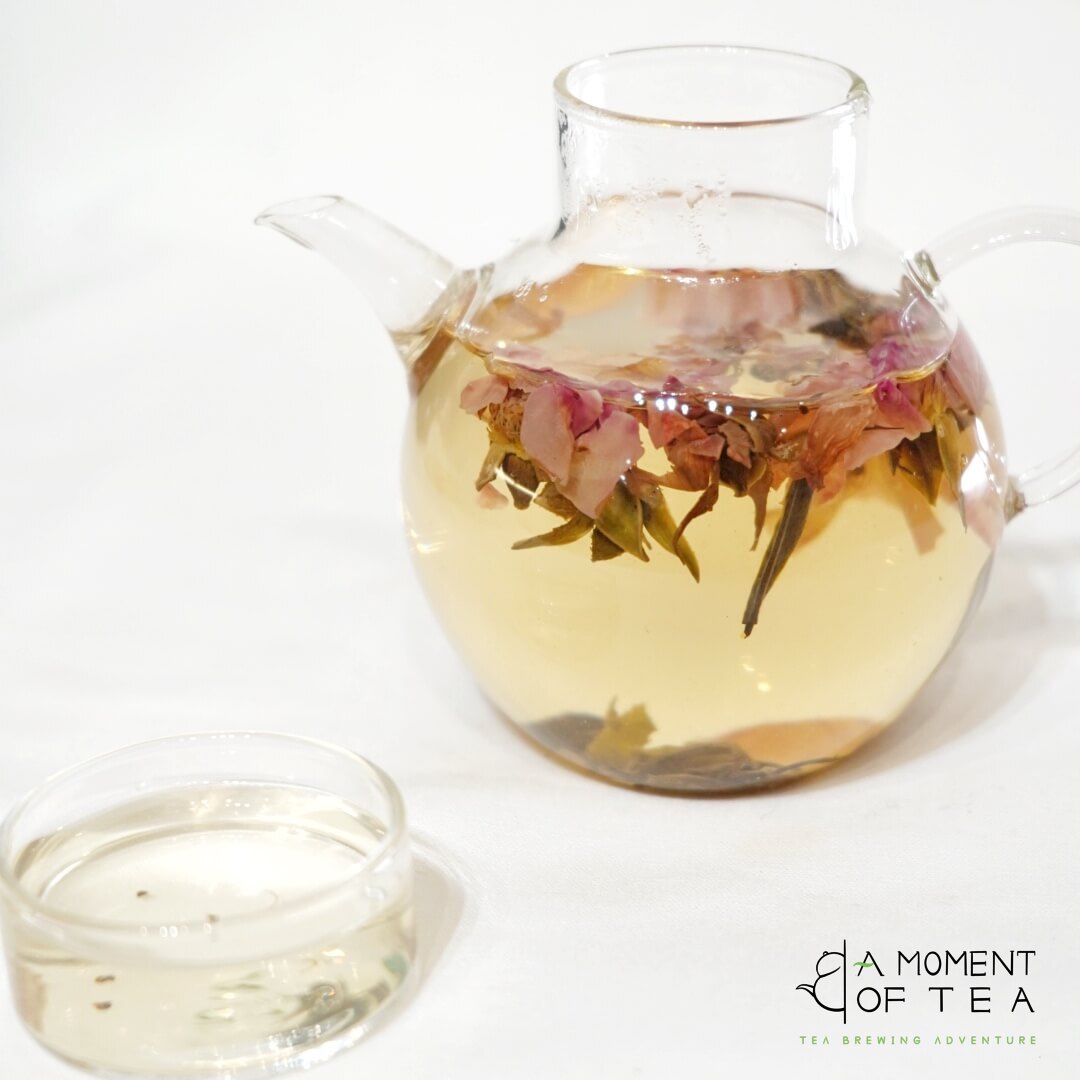230ml-Glass Teapot with Cup Lid –A Perfect Teapot for One
