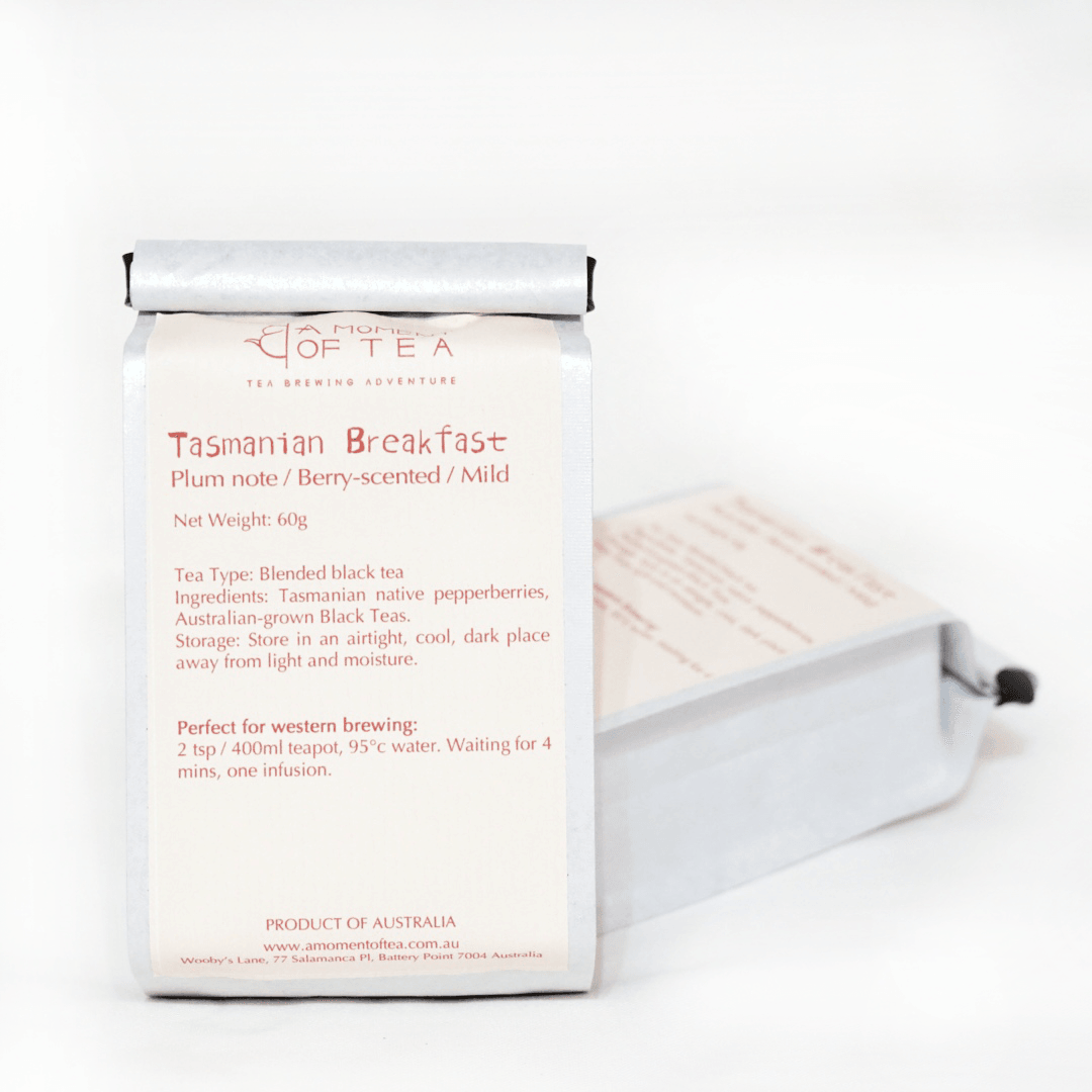 Tasmanian Breakfast Blended Black Tea - A Moment of Tea