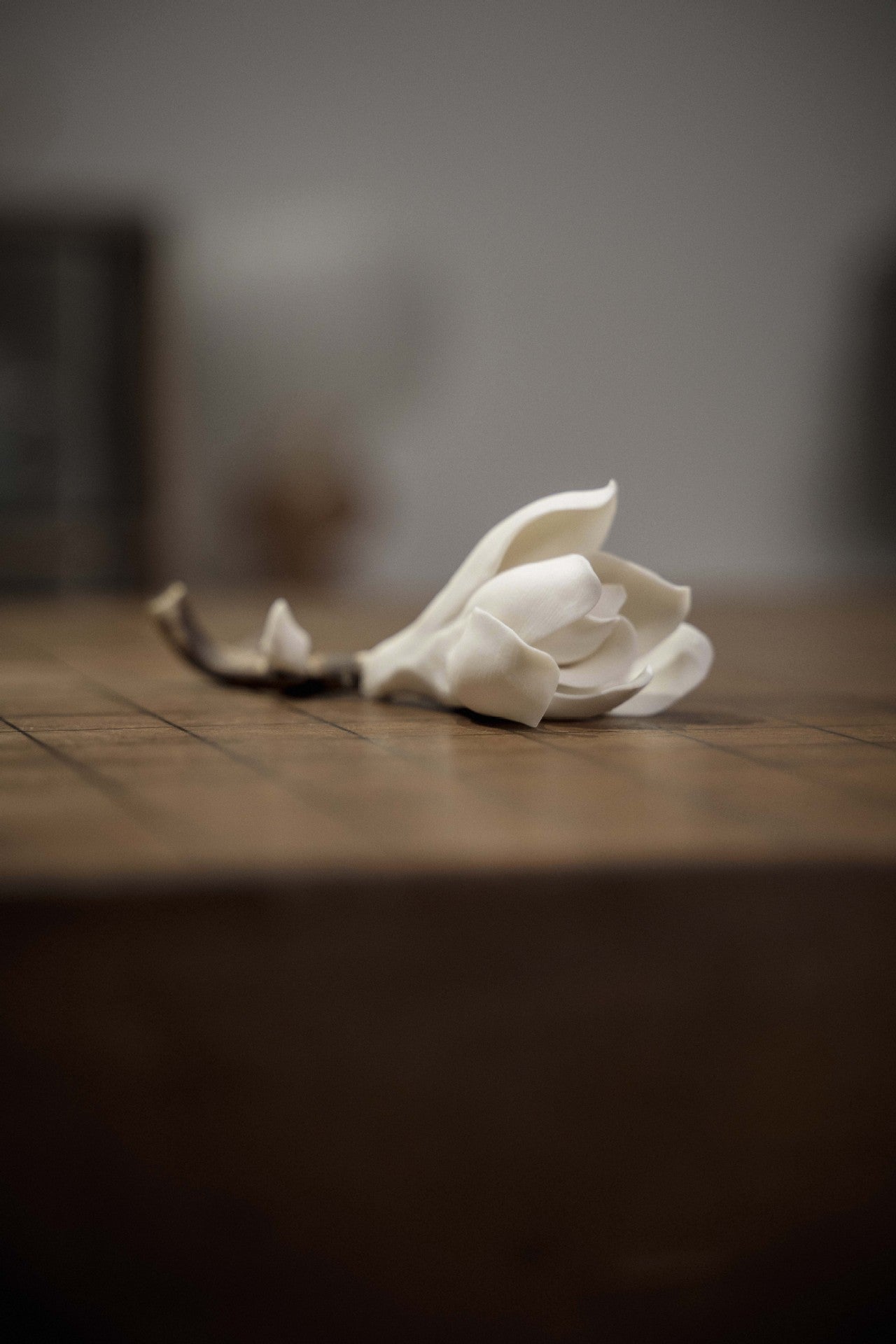 Handcrafted Magnolia Ceramic Incense Holder