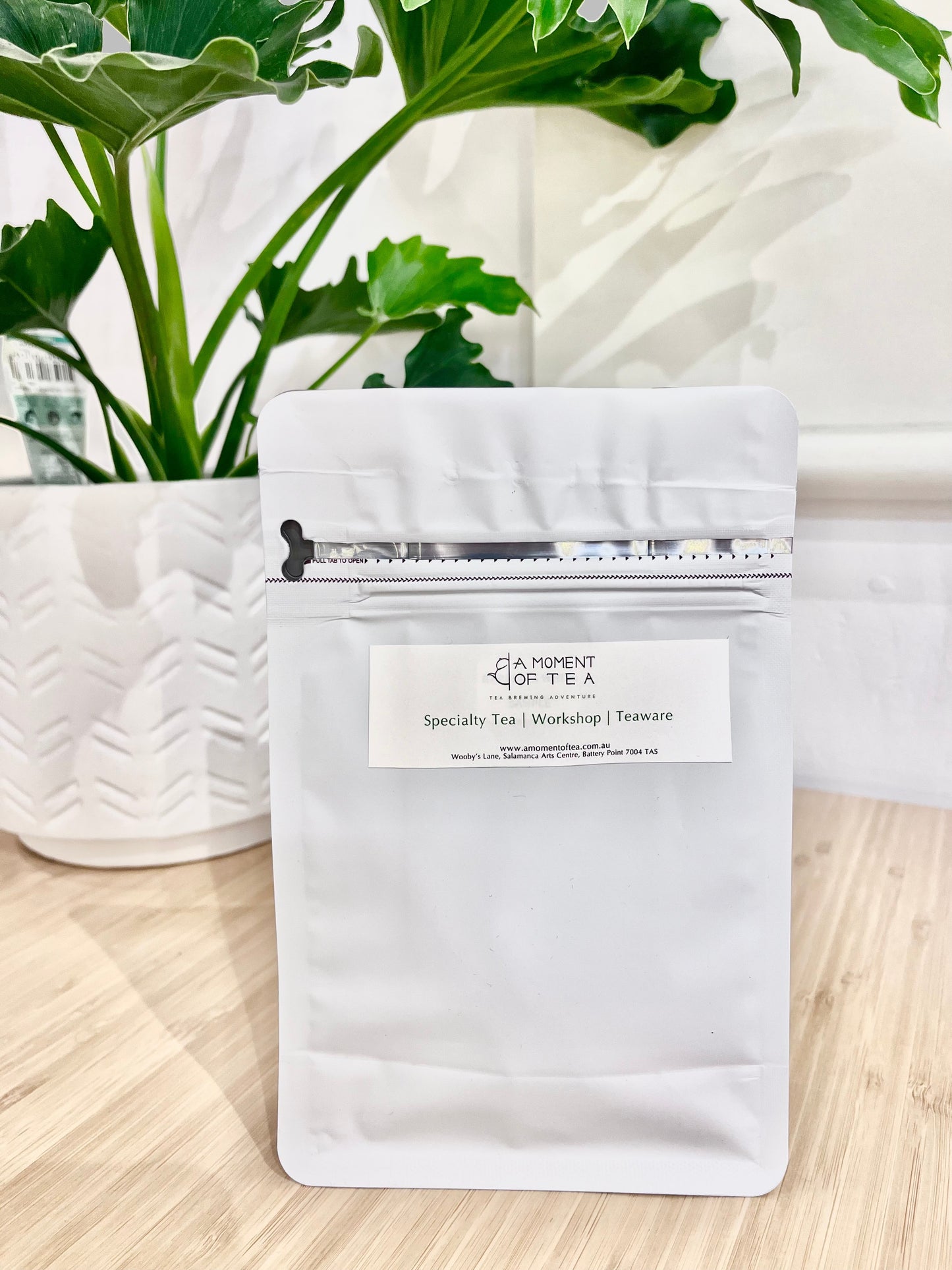 award winning Tasmanian lavender puerh tea Foil Bag