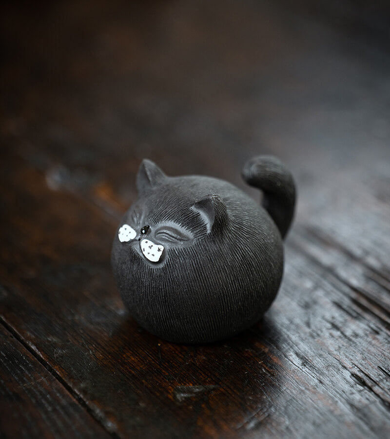 Chubby Cat Tea Pet