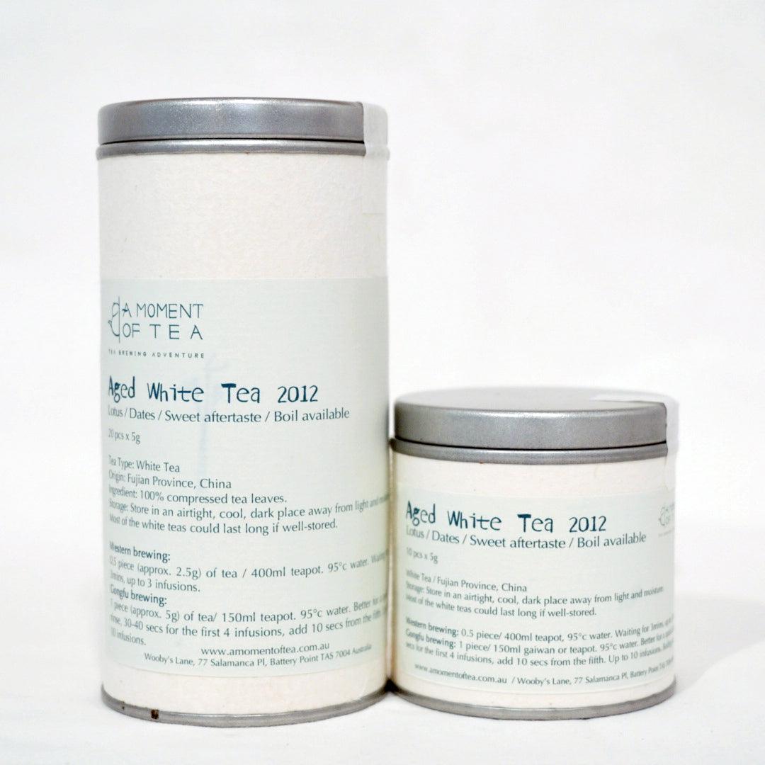 Aged White Tea 2012 (Lao Bai Cha) - A Moment of Tea