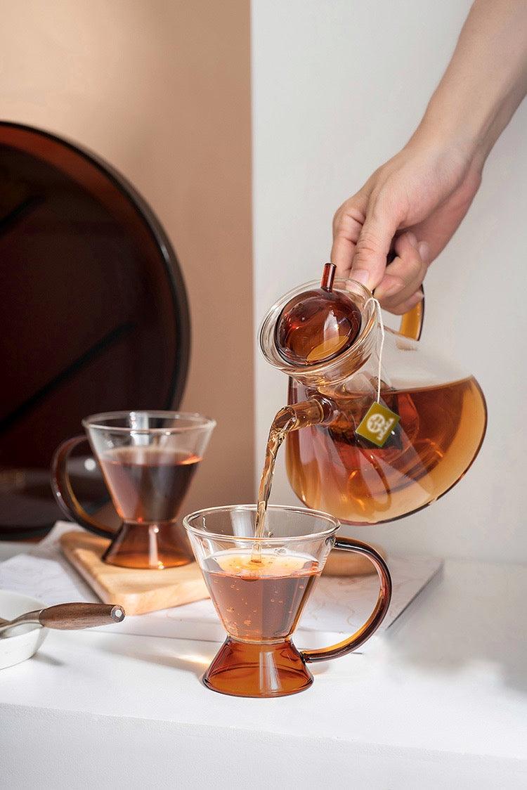 Elegant Glass Teapot with Infuser
