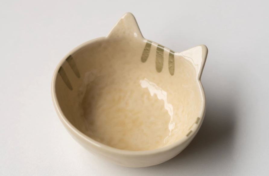 Ginger cat-head mini bowl, shop photo