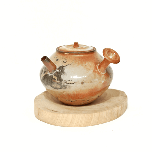 Side-handed Ceramic Teapot - Woodfire Kiln