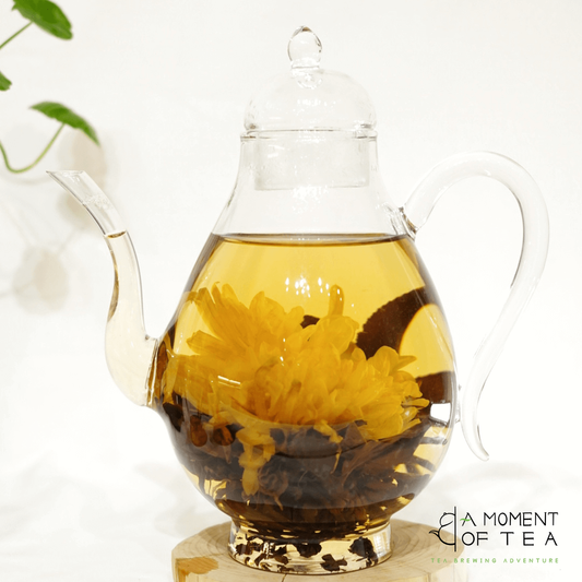 blooming tea, blooming flower tea