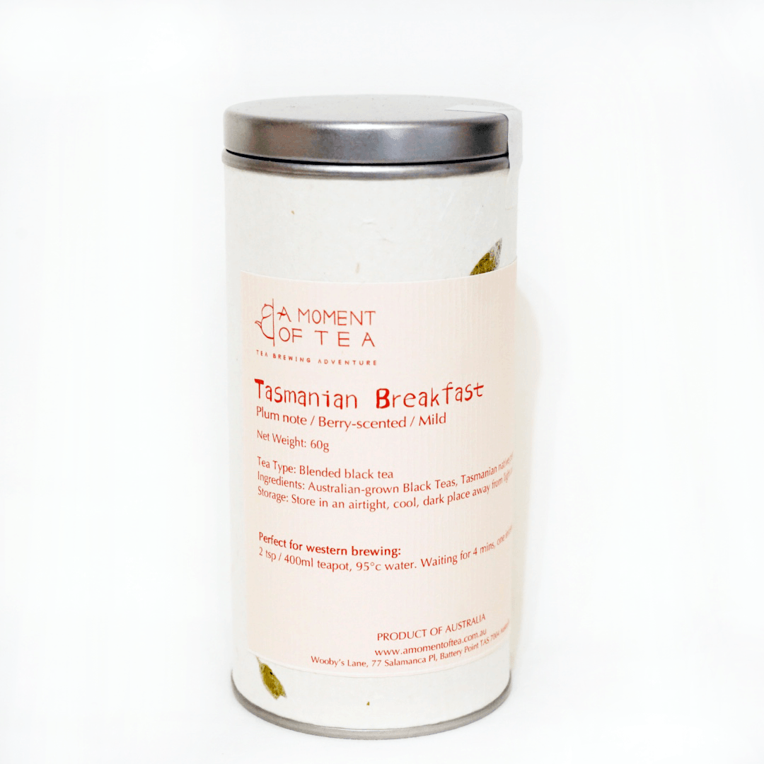 Tasmanian Breakfast Blended Black Tea - A Moment of Tea