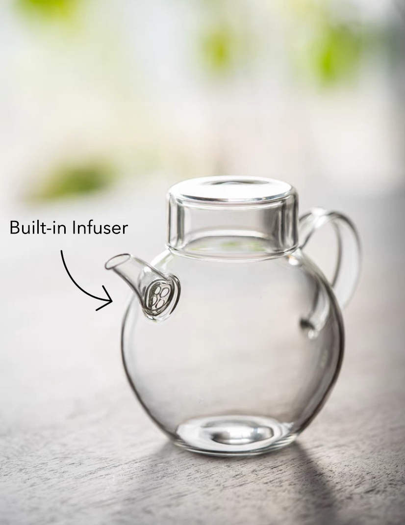 Glass Teapot with Infuser - A Perfect Teapot for One