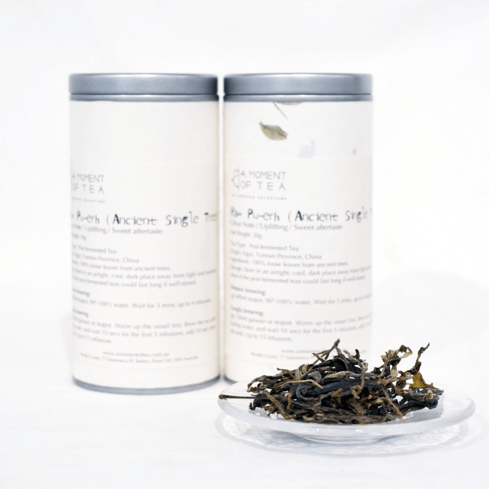 Raw Pu-erh Ancient Single Tree 30g - A Moment of Tea