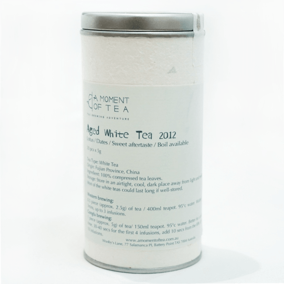 Aged White Tea 2012 (Lao Bai Cha) - A Moment of Tea