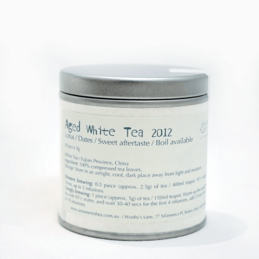Aged White Tea 2012 (Lao Bai Cha) - A Moment of Tea